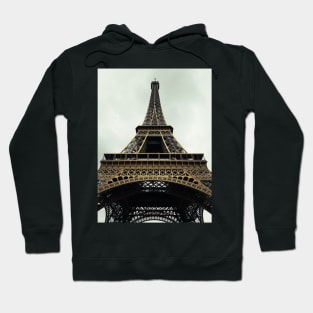 eiffel tower closeup Hoodie